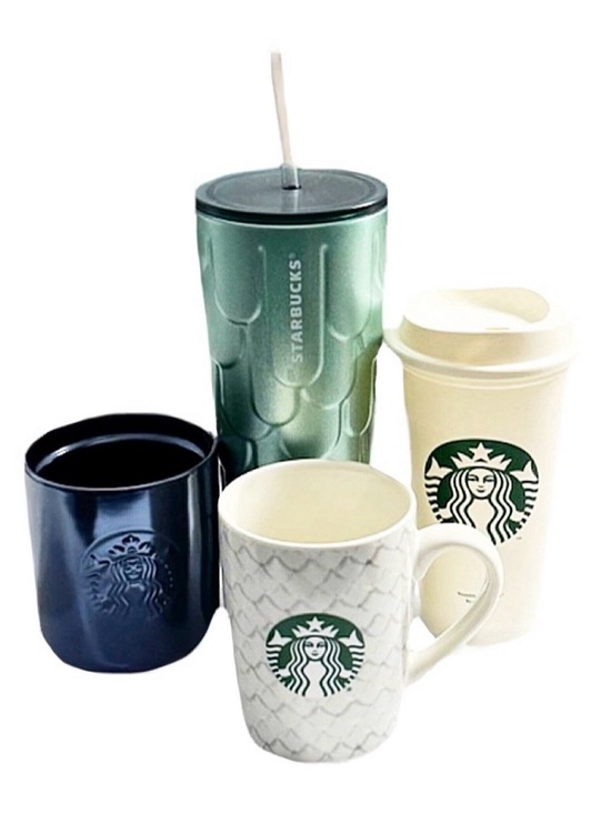 Starbucks Other - Starbucks Mug & Tumbler Bundle 4pc Reusable Cup Cold Cup Lot